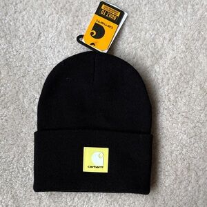 NWT Carhartt Classic Black Knit Hat